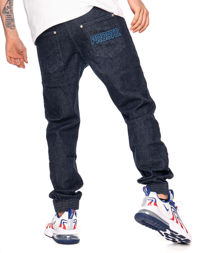 Spodnie Prosto Jeans Jogger Lineout Granatowe