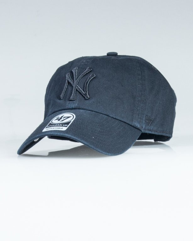 47 BRAND CAP MLB NEW YORK YANKEES BLACK-BLACK