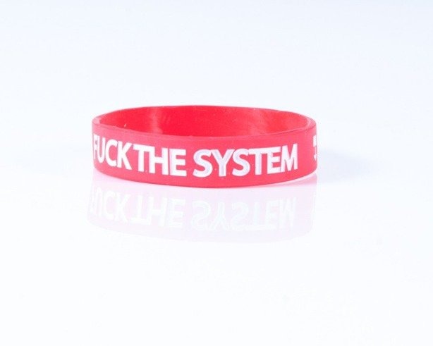 BLOCX OPASKA FUCK THE SYSTEM RED