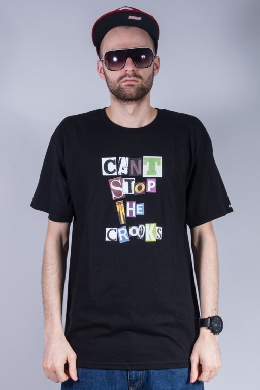 Crooks&Castles Koszulka T-Shirt Punkpost Black