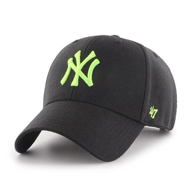 Czapka 47 Brand Ny Yankees Black-Neon