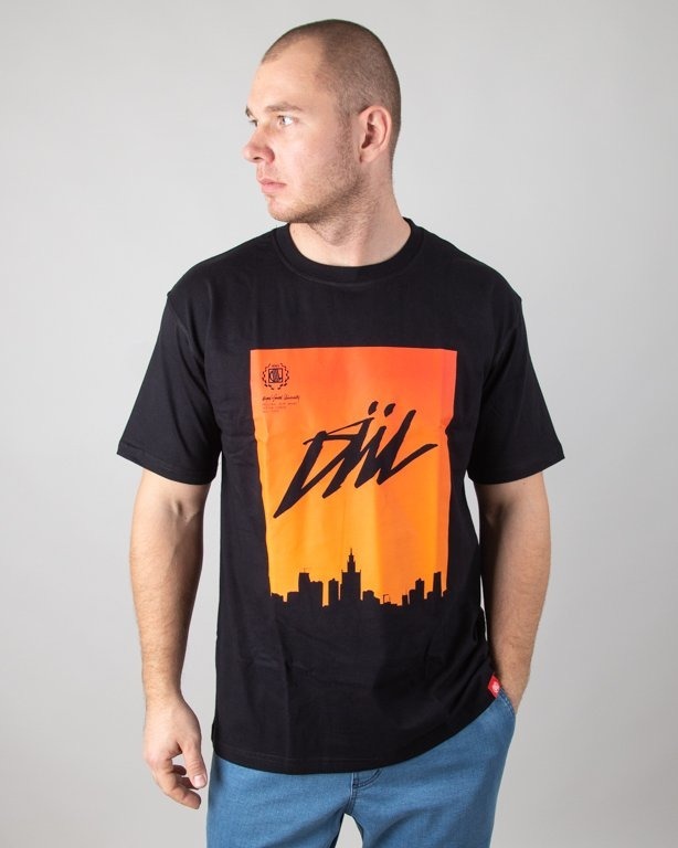 Diil Koszulka T-shirt Air City Black