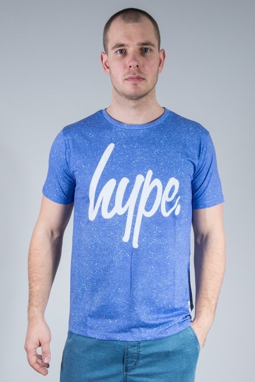 Hype Koszulka T-Shirt Cyan Spackle Multi