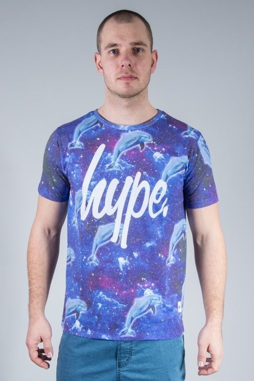 Hype Koszulka T-Shirt Space Dolphin Multi