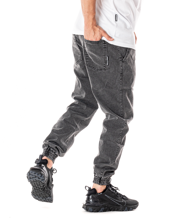 Jeansy Joggery Equalizer Classic Marmur Szare