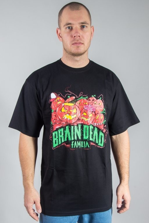 Koszulka Brain Dead Familia Halloween Black