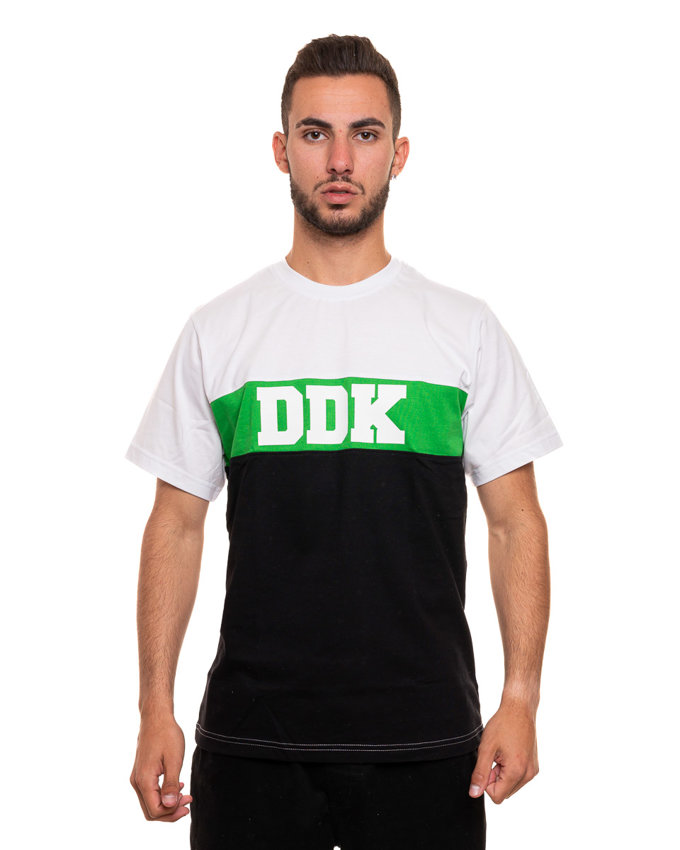Koszulka Dudek P56 Tricolor Biała / Czarna