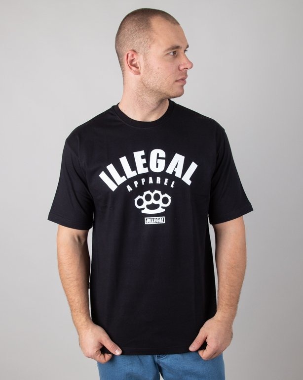 Koszulka Illegal Apparel Black