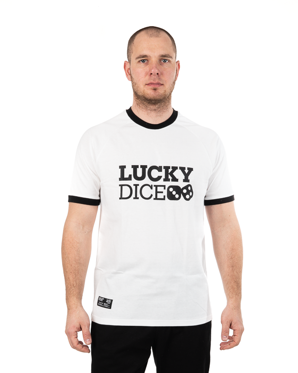 Koszulka Lucky Dice Logo Biała