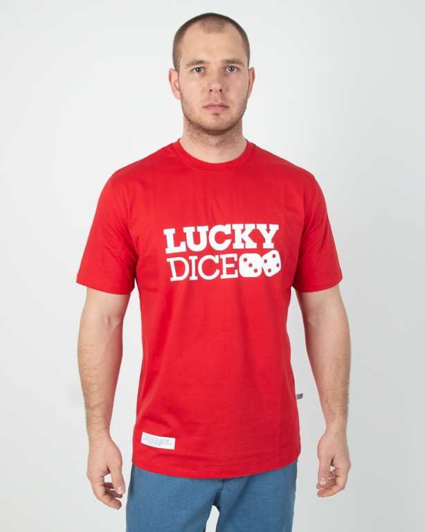 Koszulka Lucky Dice Logo Red