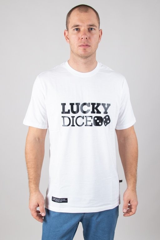 Koszulka Lucky Dice Logo White
