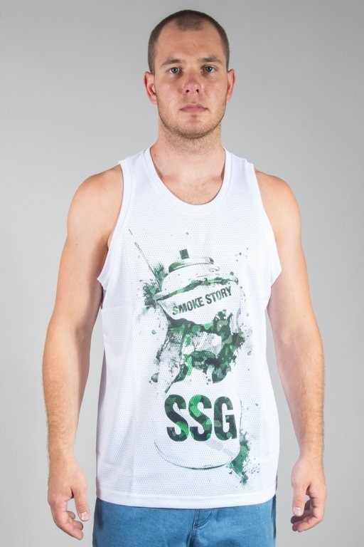 Koszulka SSG Tank Top Graphics Spray White