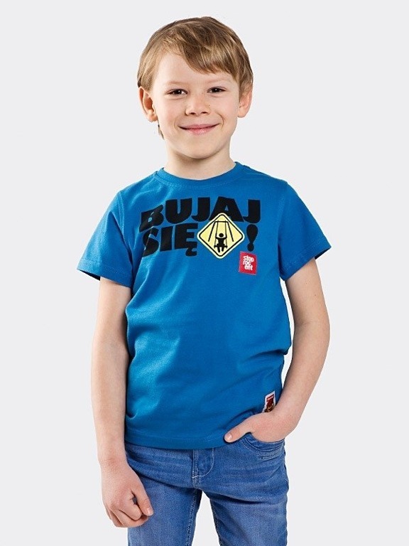 Koszulka Stoprocent Kid Bujaj Navy Blue