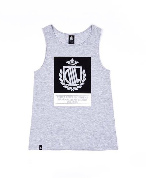 LADY DIIL TANK TOP TWO COLORS MELANGE