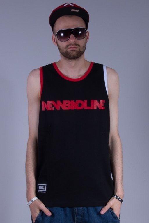 NEW BAD LINE TANK TOP CLASSIC BLACK-RED