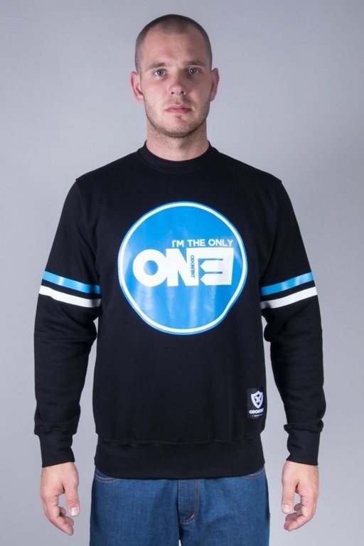 OPONENT CREWNECK ONLY ONE BLACK-BLUE