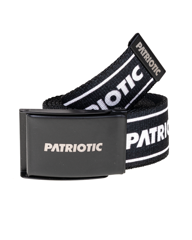Pasek Parciany Patriotic Futura Tape B Biały / Czarny