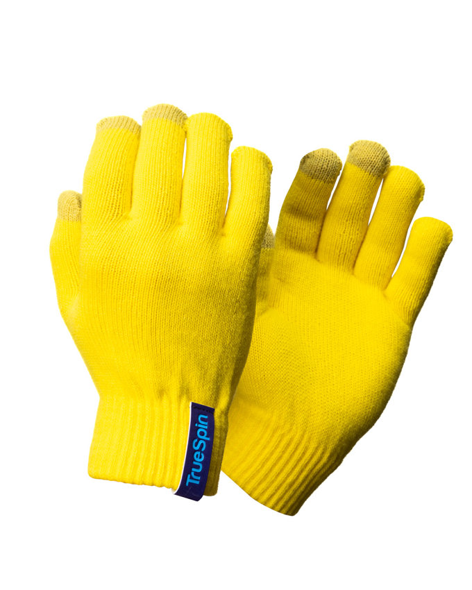 Rękawiczki Truespin Touch Żółte