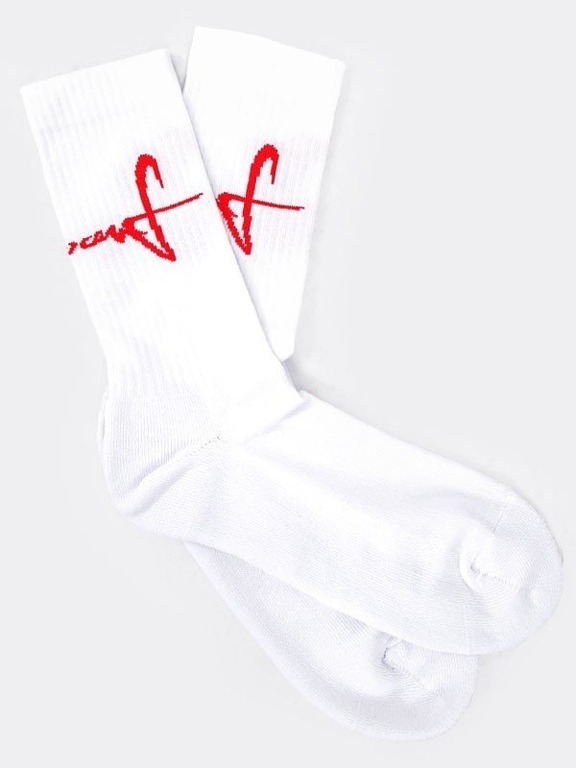 STOPROCENT SOCKS LONG CLASSIC TAG16 WHITE