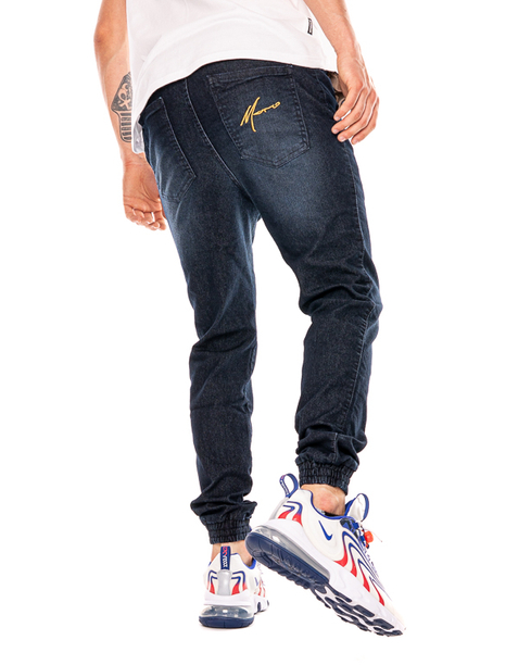 Spodnie Moro Sport Jeans Jogger Big Paris Classic Pocket Stone Wash Jeans